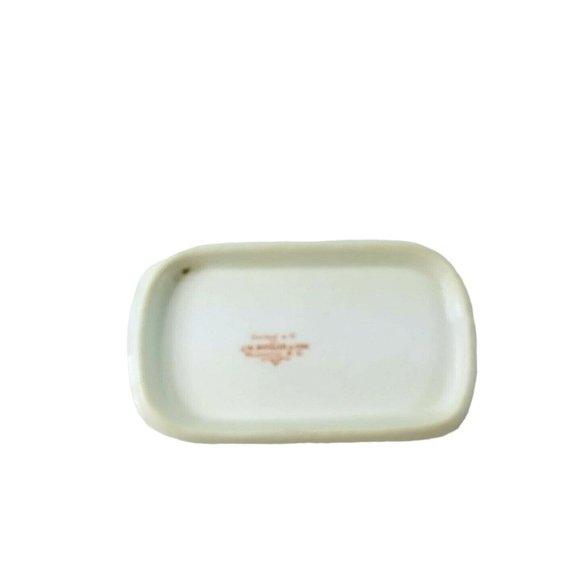 Haviland Serving Platter Tray Dish JW Boteler and Son Scalloped Edge Florals 18" - Picture 9 of 9